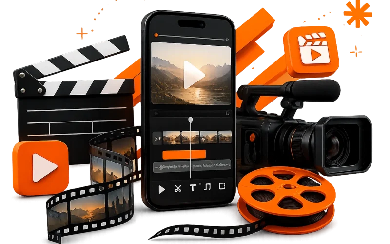 Video editing tools with cinematic gear
